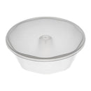 Forma Para Pudim Com Tampa 1100ML 5 Unidades PLASTILANIA