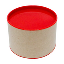Lata Tubo De Papelão Vermelho 7X10 UN TUBOLATA