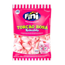 Marshmallow Recheado Torção Rosa/Branco 250G FINI