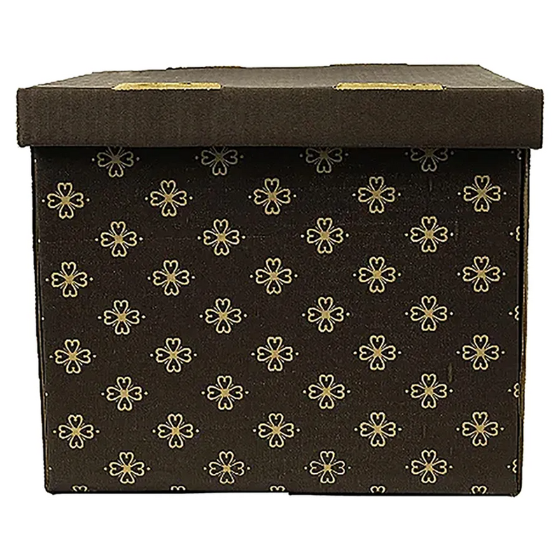 CX 5 26X26X12 IMPRESSO MARROM FIORE SULFORMAS