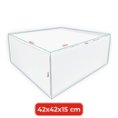 Caixa para Bolo Quadrada Alta Nº 8 42x42x15cm Cia dos Produtos