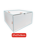 Caixa para Bolo Quadrada Alta Nº 5 27x27x15cm Cia dos Produtos