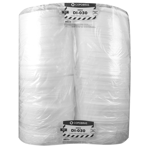 Disco EPS Copobras n30 Branco 30cm 400UN