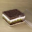 Cake Box Quadrado Cristal Com Tampa 15X8X15CM UN 412789 BLUESTAR