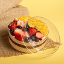 Cake Box Redondo Cristal Com Tampa 500ml UN 413397 BLUESTAR