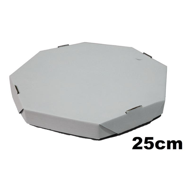 Caixa Pizza 25cm Branca Landini c/25 unidades.