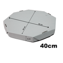 Caixa de Pizza Branca 40 cm Branca c/25 und Landini.