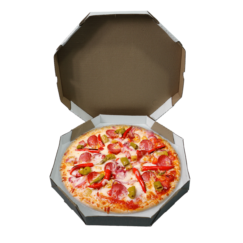 Caixa de Pizza Branca 40 cm Branca c/25 und Landini.