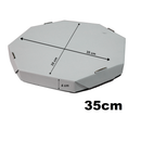 Caixa de Pizza Branca 35cm c/25 Landini.