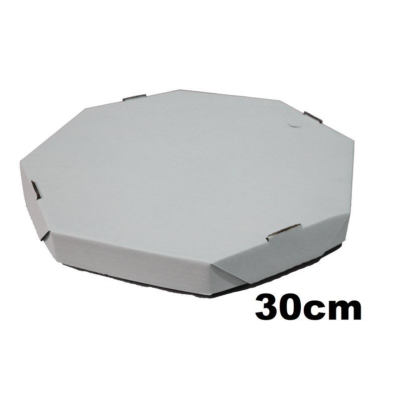 Caixa de Pizza Branca 30cm c/25 Landini.