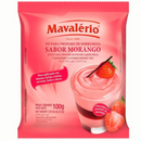 Pó para Preparo de Sobremesa de Morango 100g MAVALÉRIO