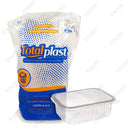 KIT POTE RETANGULAR 500ML C/24 TOTALPLAS