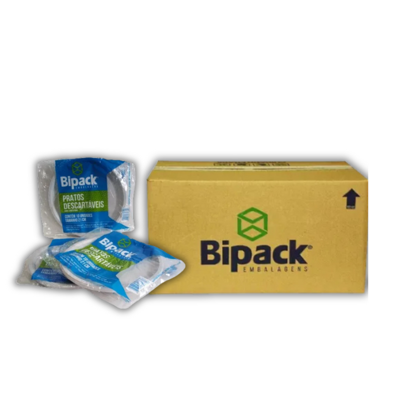 Prato Pr21 C/250 Unidades (25X10) Bipack