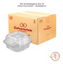 Embalagem Para Mini Bolo Ga-12 - 100 Unidades - Galvanotek