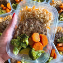 KIT POTE RETANGULAR 500ML C/24 TOTALPLAS