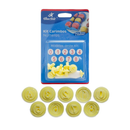 Kit Carimbos Números Blue Star - 9 Carimbos