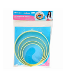 Kit Cortadores de Brownie Redondo Grande Ana Brownie (4pcs) - BlueStar