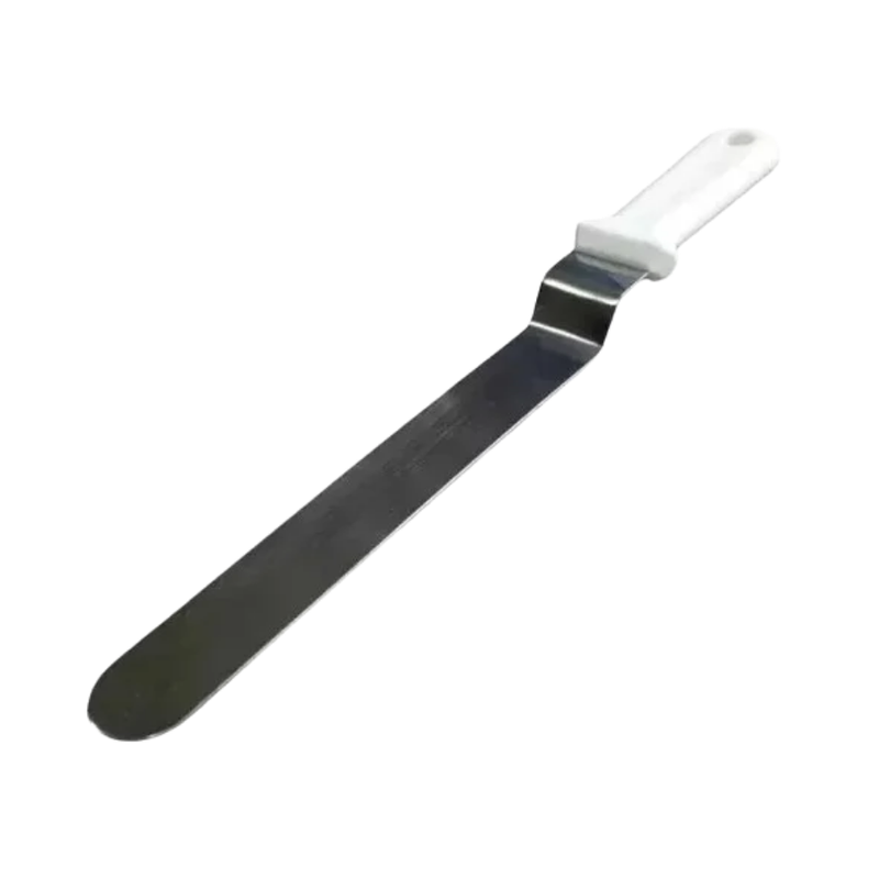 Espátula Flexível Curva  Inox 28CM Solrac