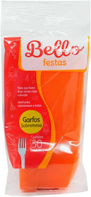 Garfo Descartável Sobremesa  Festa 50 und