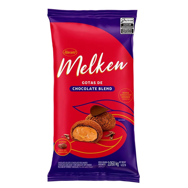 Chocolate Melken Blend - Gotas 2,05Kg HARALD