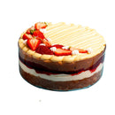 Caixa de Acrílico Para Bolo Doce Cake Box BlueStar 2L Redonda C/Tampa