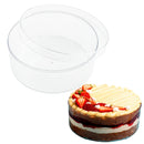 Caixa de Acrílico Para Bolo Doce Cake Box BlueStar 2L Redonda C/Tampa