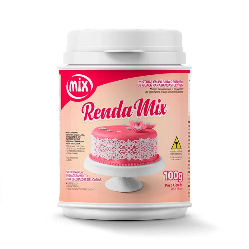 Preparo para Renda de Açúcar Rendamix 100g MIX