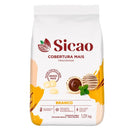 Cobertura Fracionada Mais Sabor Chocolate Branco 1,01kg SICAO